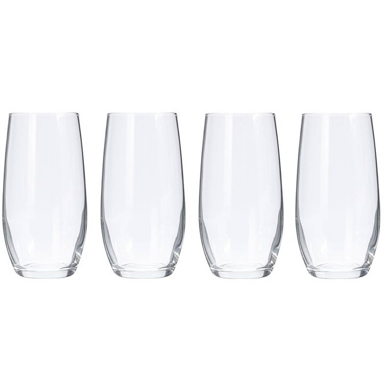 Foto van Excellent houseware set van 4x drinkglazen/waterglazen van 360 ml - drinkglazen