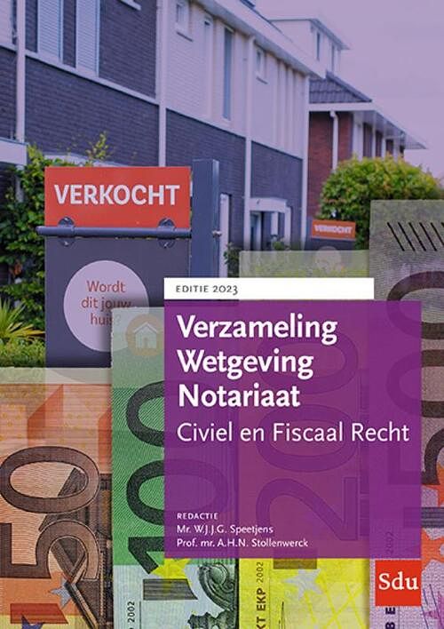 Foto van Verzameling wetgeving notariaat 2023 - paperback (9789012408554)