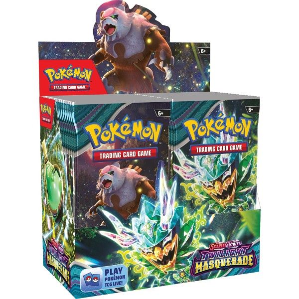 Foto van Pokémon tcg sv06 twilight masquerade boosterpack