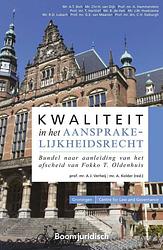 Foto van Kwaliteit in het aansprakelijkheidsrecht - ebook (9789462746374)