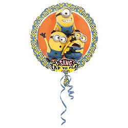 Foto van Amscan folieballon despicable me 71 cm geel