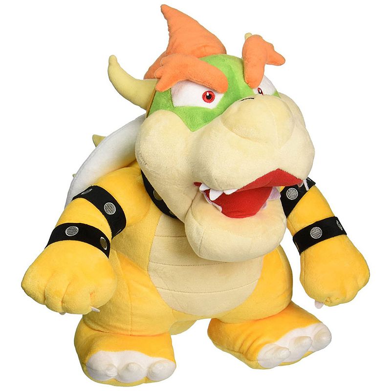 Foto van Super mario bros bowser knuffel - 41 cm