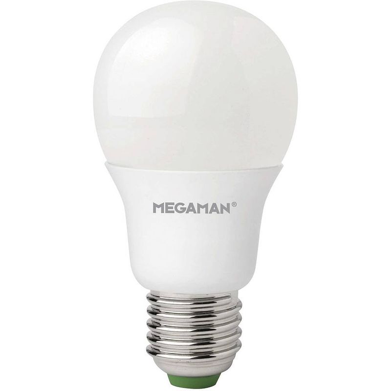 Foto van Megaman mm21043 led-lamp energielabel f (a - g) e27 peer 5.5 w = 40 w warmwit (ø x l) 60 mm x 109 mm 1 stuk(s)