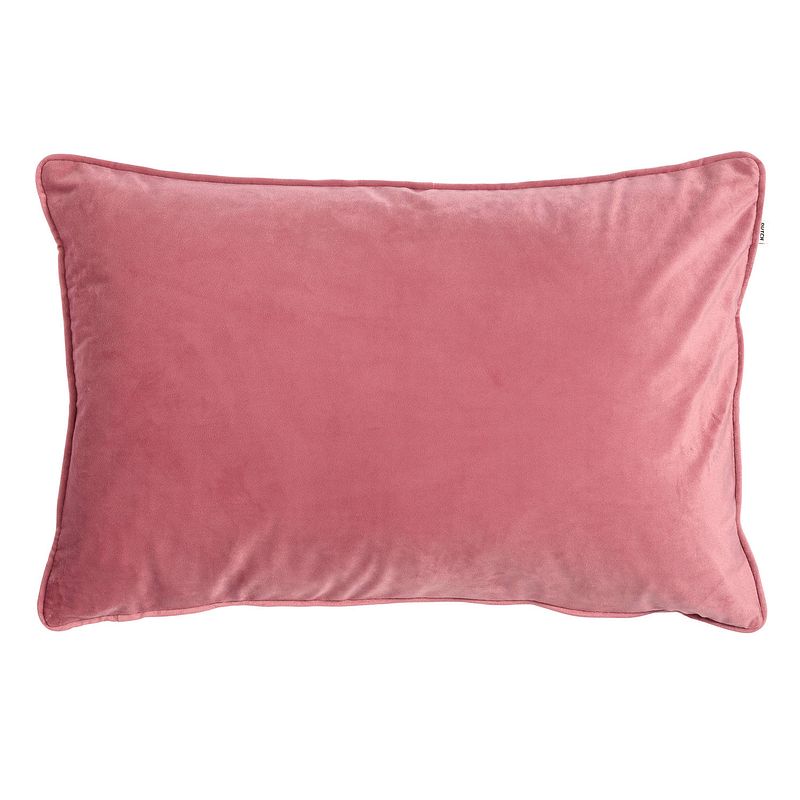 Foto van Dutch decor finn - kussenhoes velvet 40x60 cm dusty rose - roze - roze