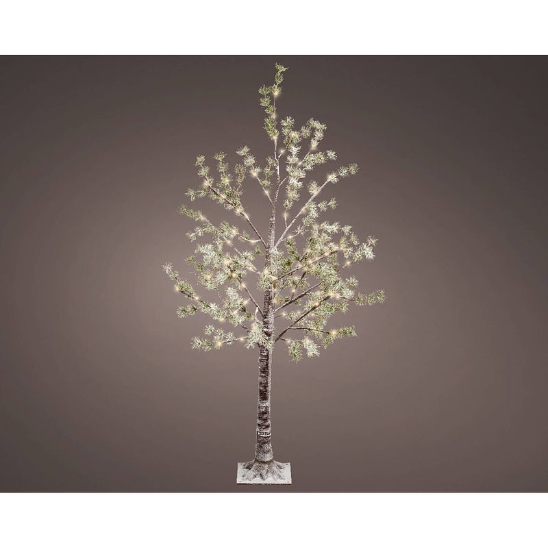 Foto van Lumineo - led boom d40h150 cm groen/warm wit kerstverlichting