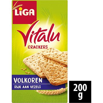 Foto van Liga vitalu crackers voltarwe 200g bij jumbo