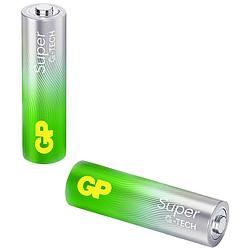 Foto van Gp batteries gppca15as605 aa batterij (penlite) alkaline 1.5 v 2 stuk(s)