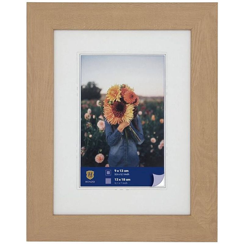 Foto van Henzo fotolijst - dahlia - fotomaat 13x18 cm - beige