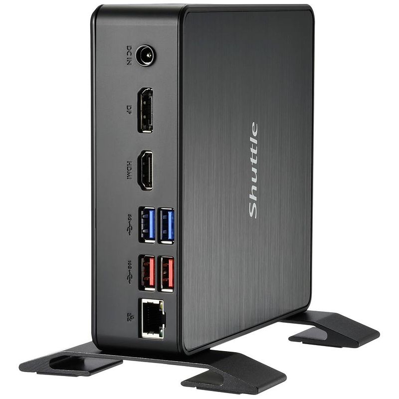 Foto van Shuttle barebone xpc nano nc4010xa intel 7305 () intel® celeron® 7305 4 gb ram intel uhd graphics 620 nc4010xa