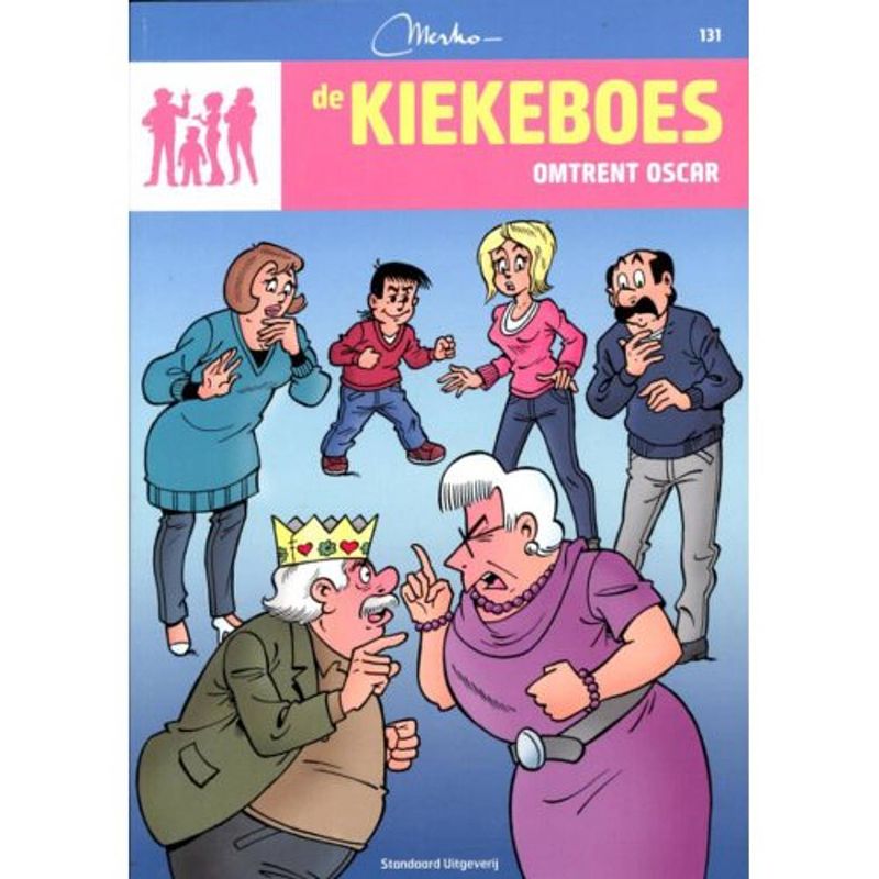 Foto van De kiekeboes omtrent oscar - de kiekeboes