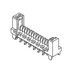 Foto van Molex 908160026 male header (standaard) totaal aantal polen 26 rastermaat: 1.27 mm 1 stuk(s) tube