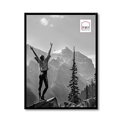 Foto van Haes deco - kunststof fotolijst 30x40 zwart easy frame - ef5b