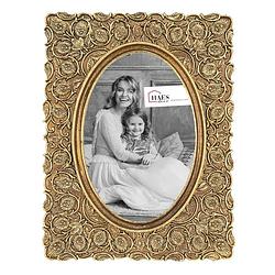 Foto van Haes deco - fotolijst 10x15 goudkleurig, formaat 16x1x21 cm - loving chic