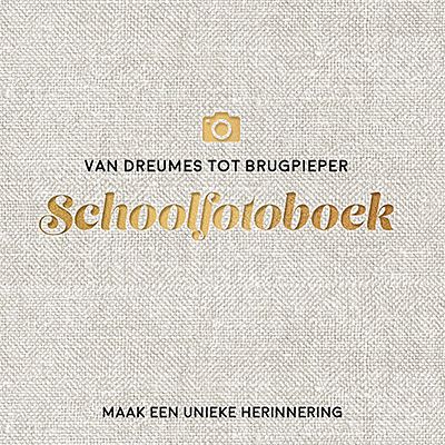 Foto van Van dreumes tot brugpieper schoolfotoboek - hardcover (9789463549219)