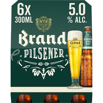 Foto van Brand pilsener bier fles 6 x 30cl bij jumbo