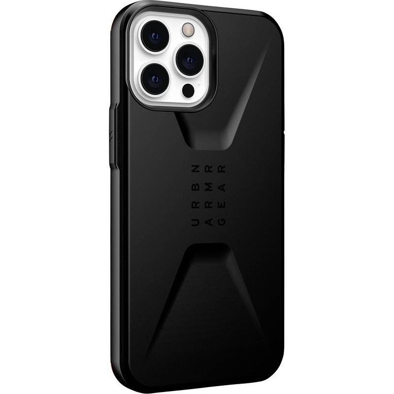 Foto van Urban armor gear civilian case backcover apple iphone 13 pro max zwart