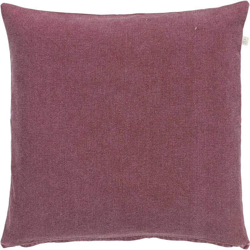 Foto van Dutch decor anna - kussenhoes bordeaux 50x50 cm - rood - rood