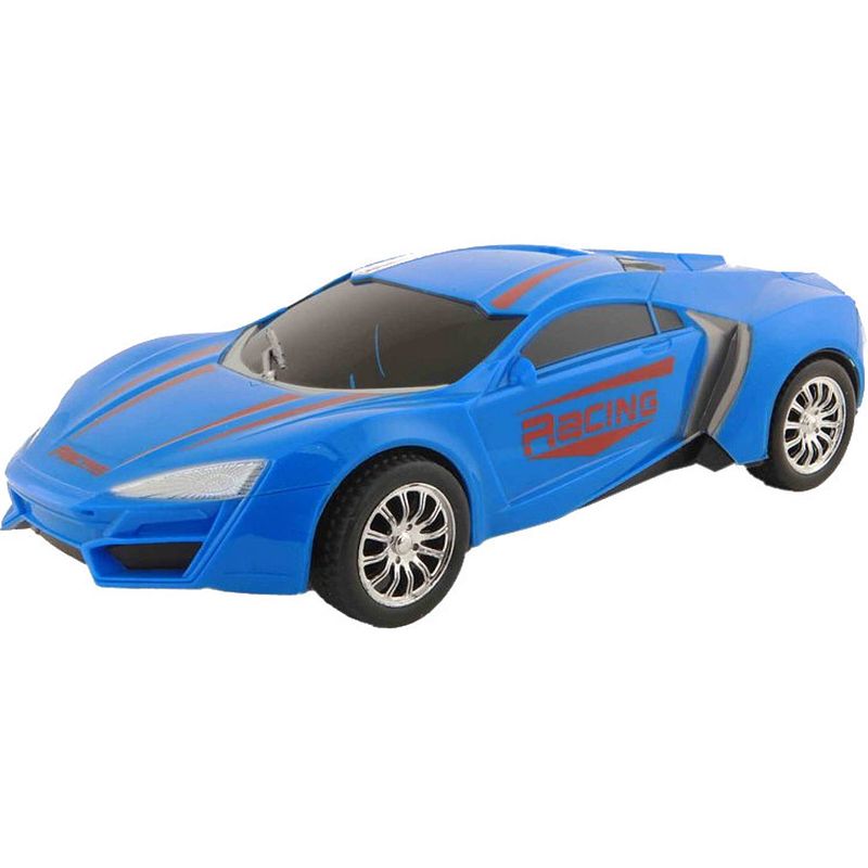 Foto van Jonotoys raceauto junior 31 x 14,5 cm 1:15 blauw