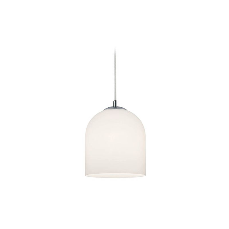 Foto van Moderne hanglamp duoline - glas - wit