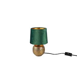 Foto van Moderne tafellamp sophia - kunststof - goud