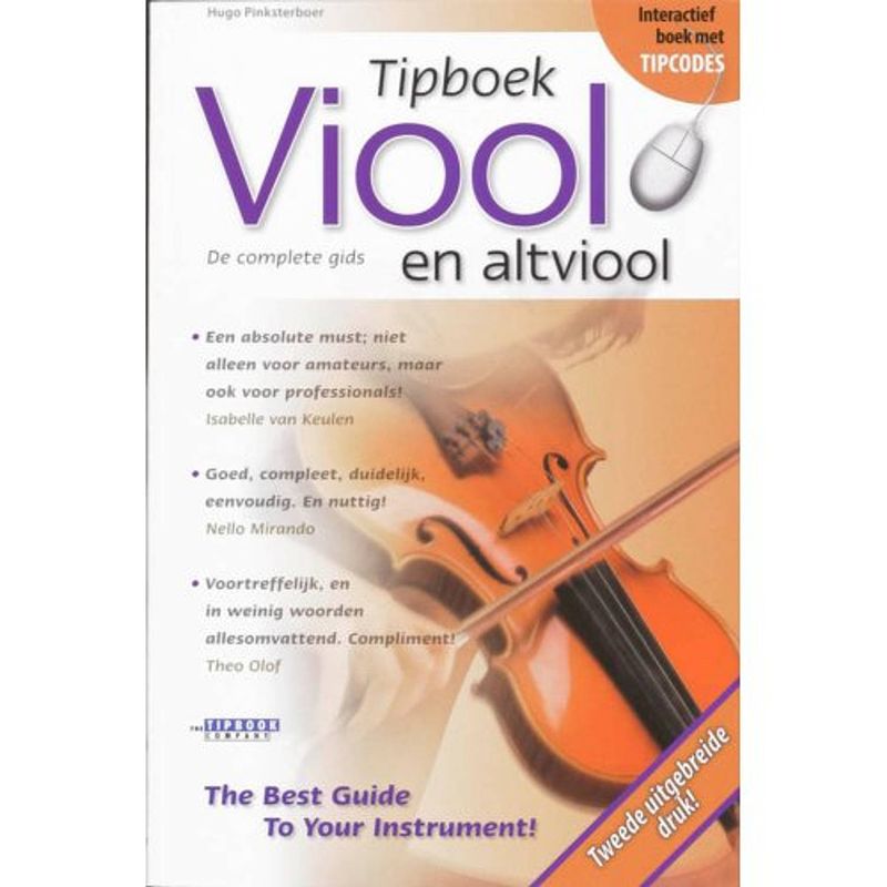 Foto van Tipboek viool en altviool