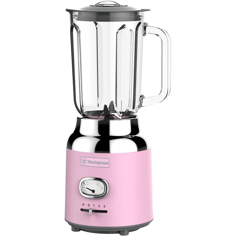 Foto van Westinghouse blender retro collections - roze - 1.5 liter - wkbe221wh