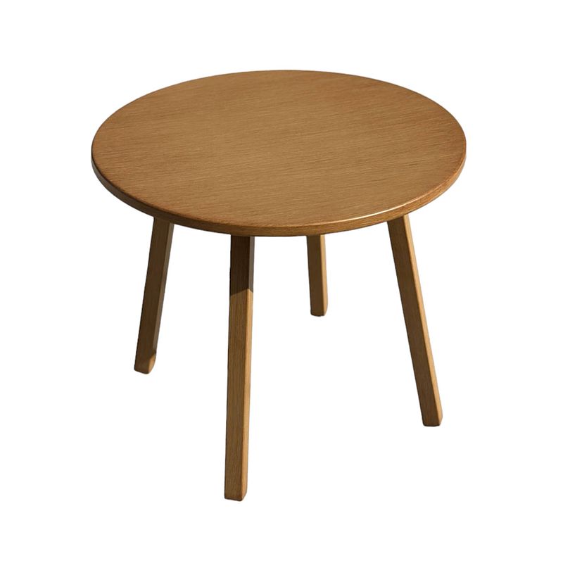 Foto van Sens-line - porto sidetable ø58cm - aluminium - houtpatroon