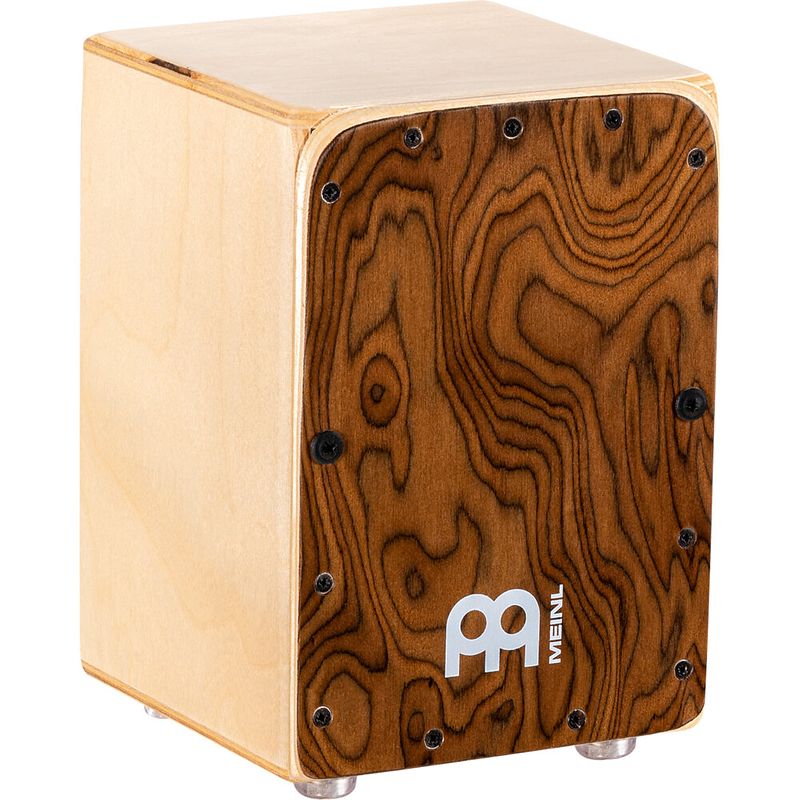 Foto van Meinl mc1bw mini snare cajon burl wood