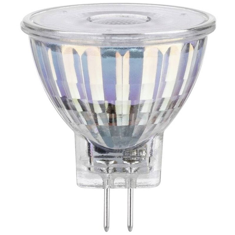 Foto van Paulmann 29139 led-lamp energielabel f (a - g) gu4 4.2 w warmwit (ø x h) 35 mm x 38 mm 1 stuk(s)