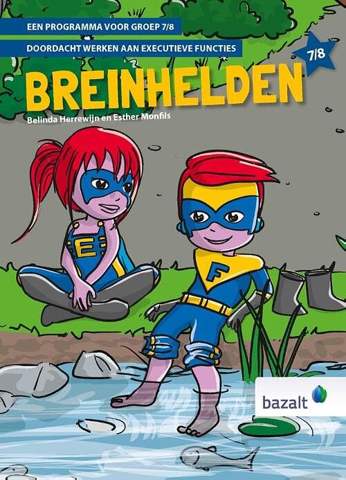 Foto van Breinhelden voor groep 7-8 - belinda herrewijn, esther monfils - paperback (9789461182883)