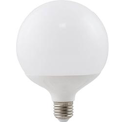 Foto van Led lamp - aigi lido - bulb g120 - e27 fitting - 20w - helder/koud wit 6400k - wit