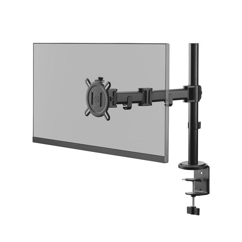 Foto van Oneforall dm 2110 universele enkele monitorarm monitorarm zwart