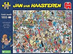 Foto van Jan van haasteren - bij de kapper (1000 stukjes) - puzzel;puzzel (8710126200704)