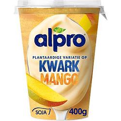 Foto van Drinkyoghurt, protein en kwark | alpro plantaardige variatie op kwark mango 400g aanbieding bij jumbo