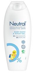 Foto van Neutral parfumvrij babywasgel voor de gevoelige babyhuid 250ml bij jumbo