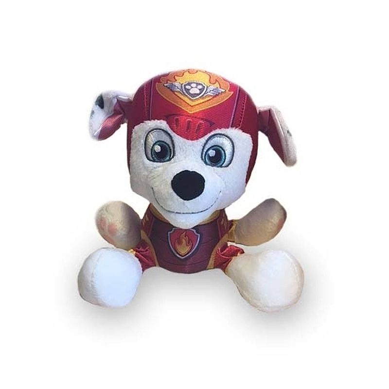 Foto van Pluche paw patrol marshall air rescue knuffel 15 cm - knuffeldier