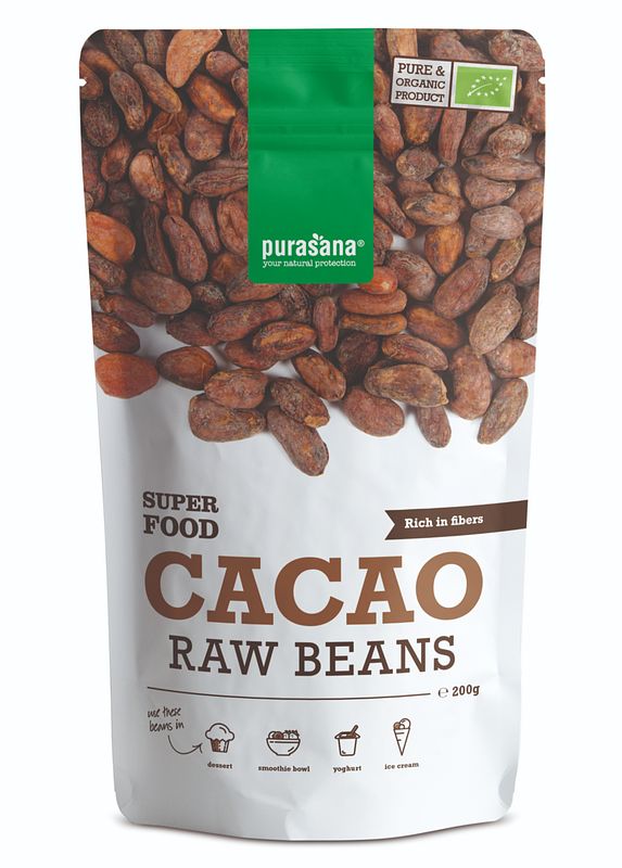 Foto van Purasana cacao raw beans