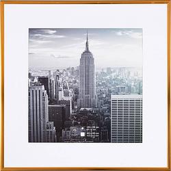 Foto van Henzo fotolijst - manhattan - fotomaat 40x40 cm - brons