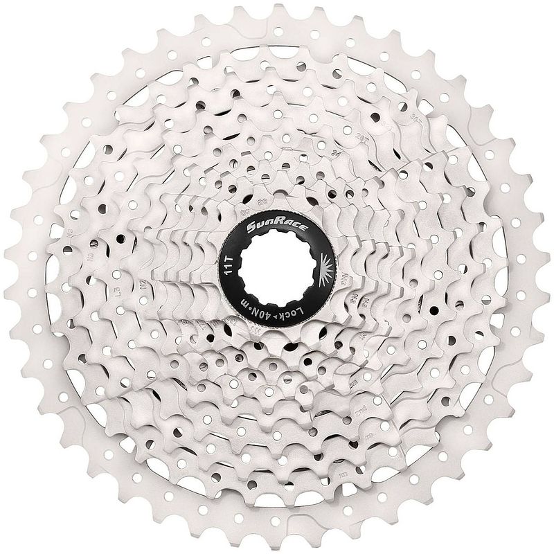 Foto van Sunrace cassette 10v 11 40 metallic