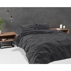 Foto van Sleeptime dbo st velvet uni anthracite 140x220