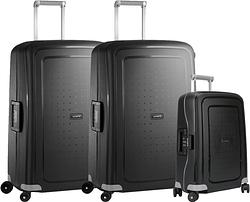 Foto van Samsonite s'cure spinner 75+55+75cm black kofferset