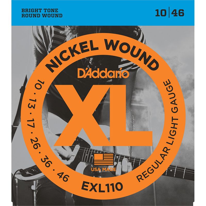 Foto van D'saddario exl110 snarenset voor elektrische gitaar