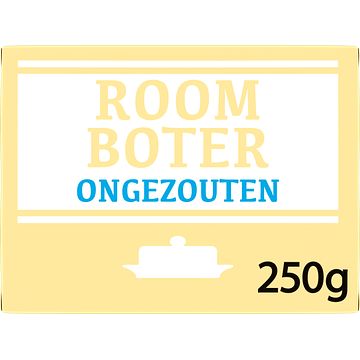 Foto van Roomboter ongezouten 250g bij jumbo