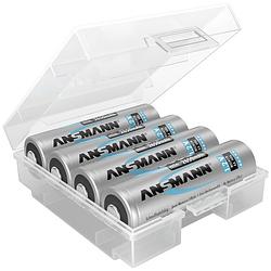 Foto van Ansmann box 4 batterijbox aantal cellen: 4 aaa (potlood), aa (penlite) (l x b x h) 67 x 55 x 22 mm