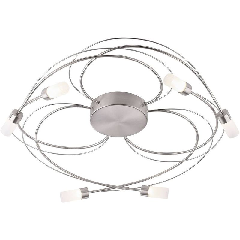 Foto van Paul neuhaus 8250-55 nelia led-plafondlamp 18 w rvs