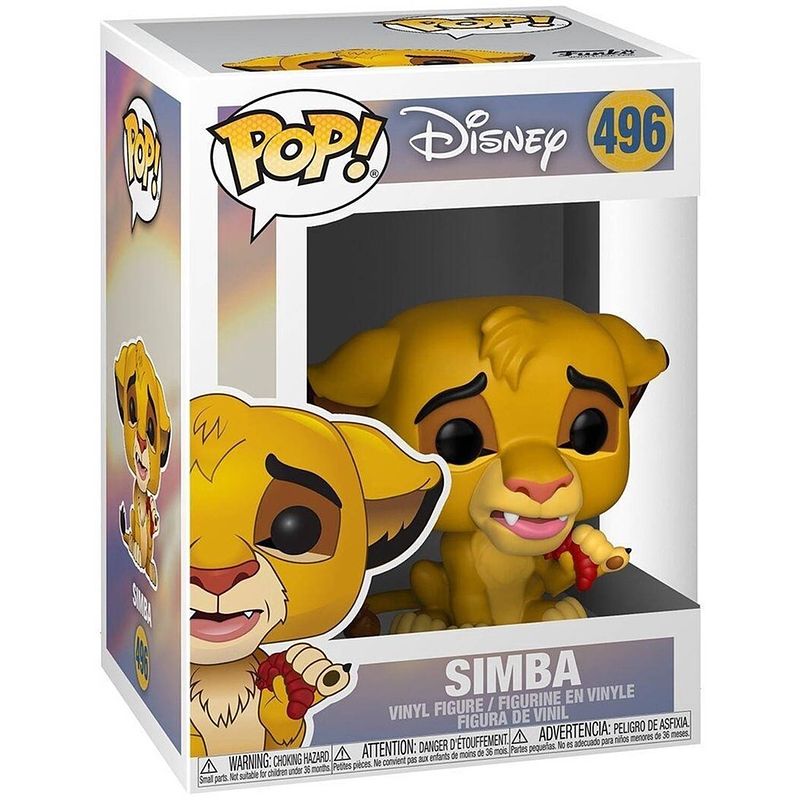 Foto van Pop disney: the lion king - simba - funko pop #496