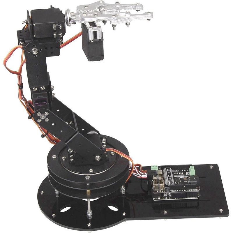 Foto van Joy-it robotarm + motor control cr-1774898 robotarm