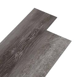 Foto van Vidaxl vloerplanken niet-zelfklevend 5,26 m² 2 mm pvc gestreept hout