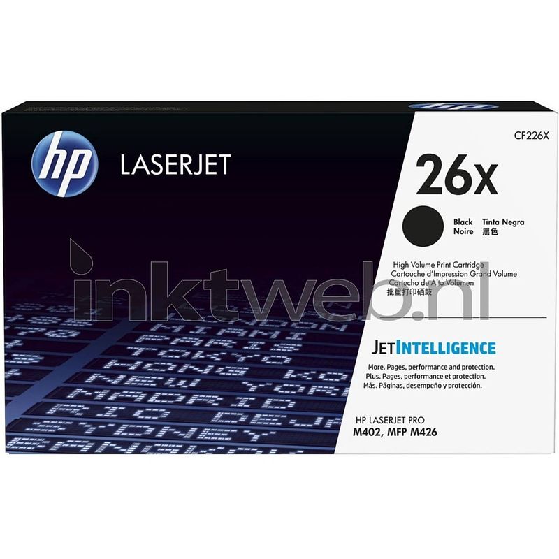 Foto van Hp 26x zwart toner