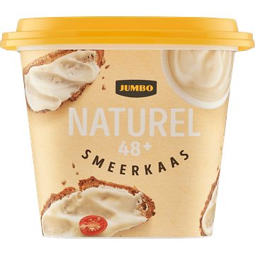 Foto van Jumbo naturel 48+ smeerkaas 200g